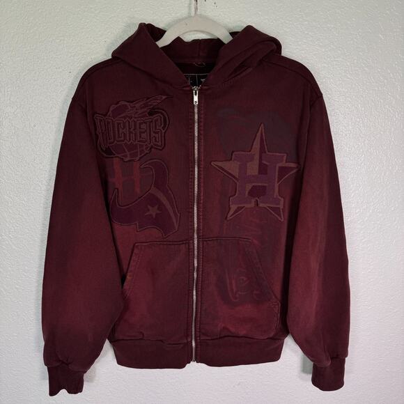 Cactus Jack New York Jacket Mens Small Fanatics Fest Travis Scott Texas Astros - Picture 1 of 11